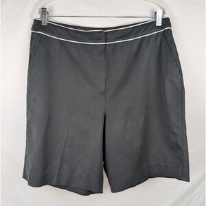 Tail Whilte Label Shorts Womens Size 14 Black Golf Casual Business